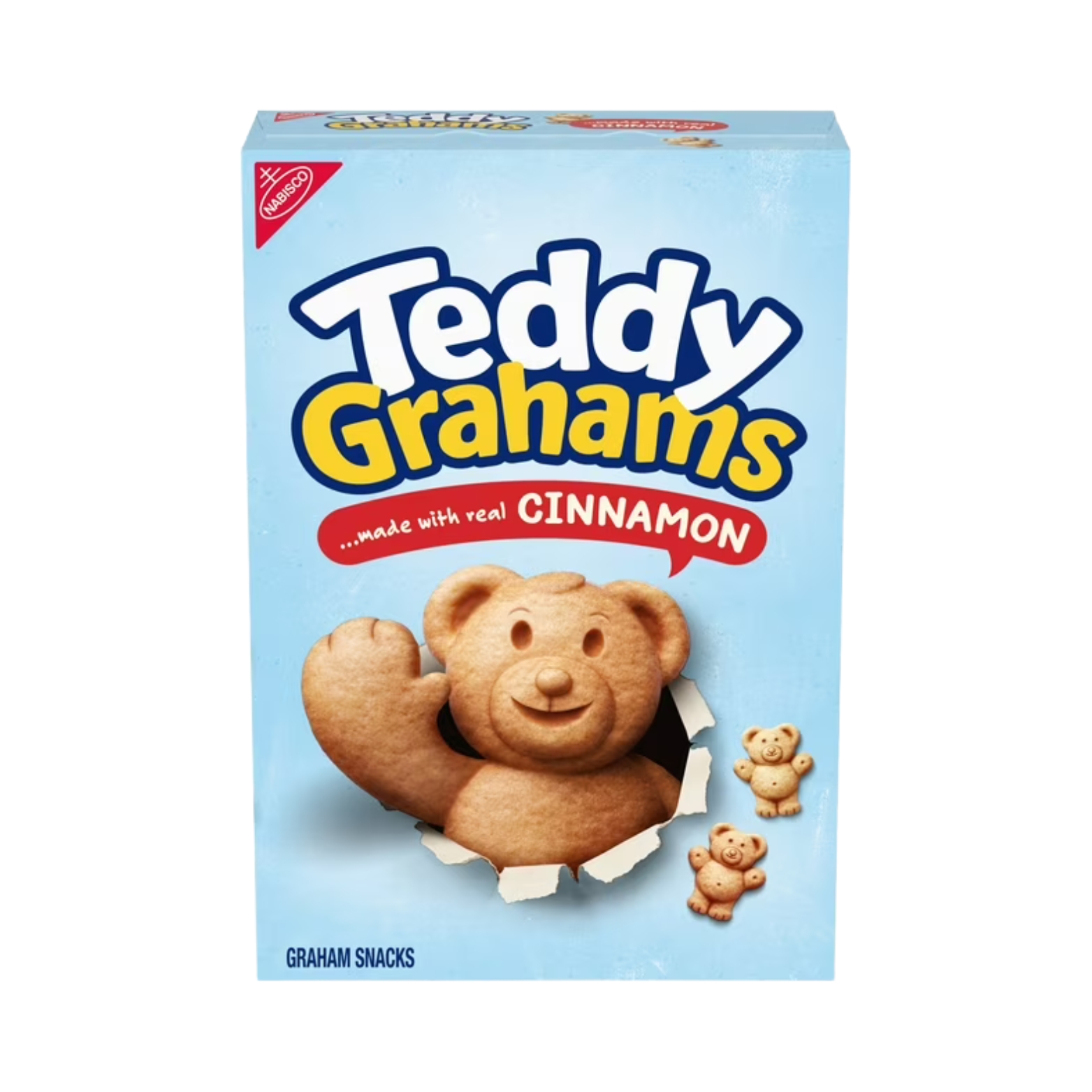 Teddy Grahams Cinnamon Graham Snacks – 10 OZ Kids Snack